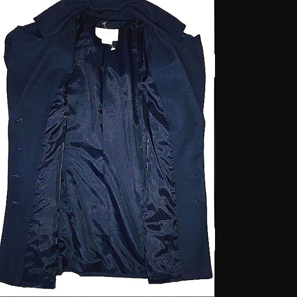 Hugo Buscati VELVET Trim Navy Blazer 10P - Picture 5 of 6